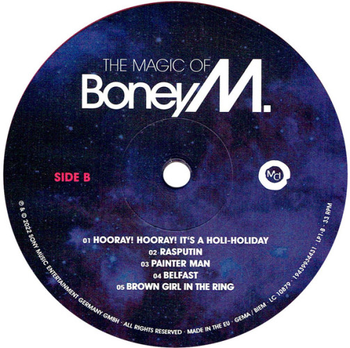 Виниловая пластинка BONEY M "The Magic Of Boney M. (Special Remix Edition)" (COLORED 2LP)
