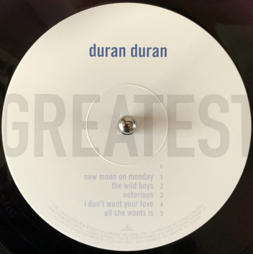 Виниловая пластинка DURAN DURAN "Greatest" (2LP)