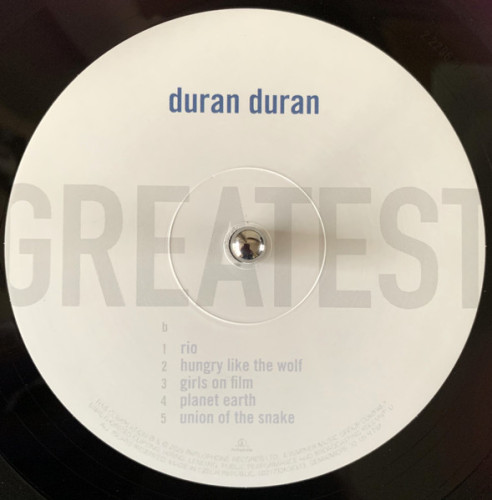 Виниловая пластинка DURAN DURAN "Greatest" (2LP)