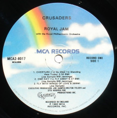 B.B.KING AND CRUSADERS &quot;Royal Jam&quot; (VG/VG 2LP)