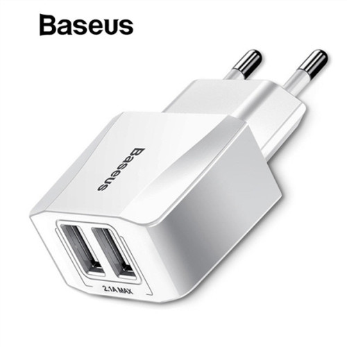 Зарядное устройство Baseus Mini Dual-U Charger 2.1A QC (CCALL-MN0)