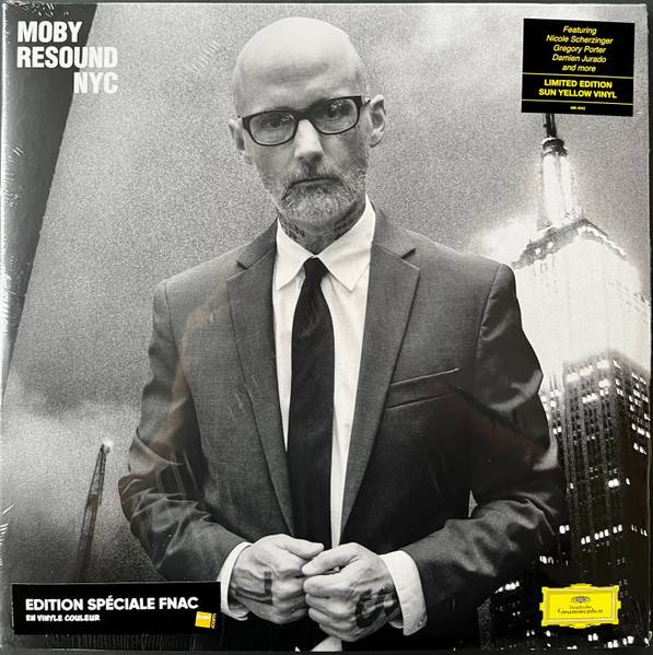 Виниловая пластинка MOBY "Resound NYC" (YELLOW 2LP) 