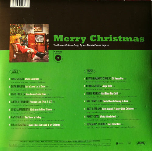 Виниловая пластинка VARIOUS ARTISTS "Merry Christmas (The Greatest Christmas Songs By Jazz Divas & Crooner Legends" ( LP)