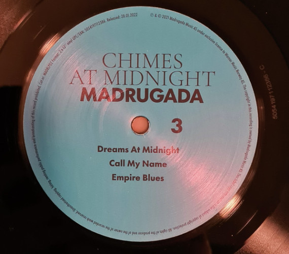 Виниловая пластинка MADRUGADA "Chimes At Midnight" (LP) 