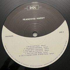 FRANCOISE HARDY "Francoise Hardy" (LP)
