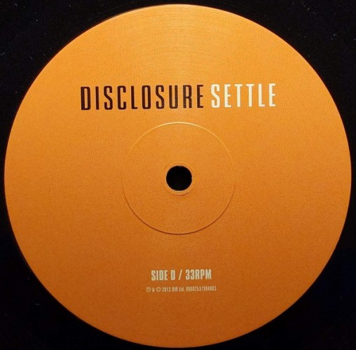 Виниловая пластинка DISCLOSURE "Settle" (2LP)