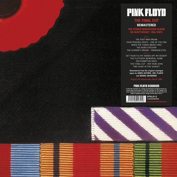 Виниловая пластинка Pink Floyd ‎"The Final Cut" (LP) 