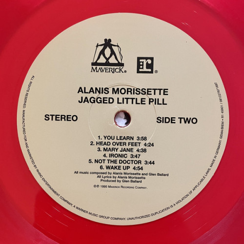Виниловая пластинка ALANIS MORISSETTE "Jagged Little Pill" (RED LP)