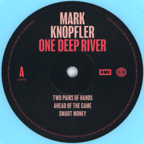 Виниловая пластинка MARK KNOPFLER "One Deep River" (BLUE 2LP)
