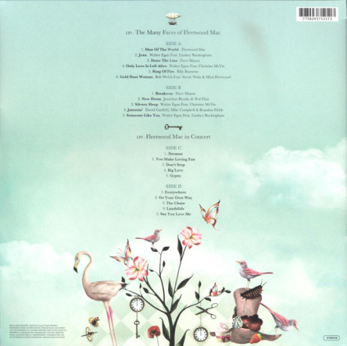 Виниловая пластинка VARIOUS ARTISTS "The Many Faces Of Fleetwood Mac" (GREY 2LP)