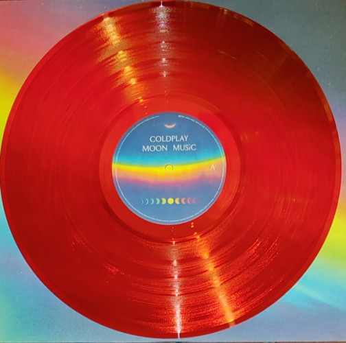 Виниловая пластинка COLDPLAY "Moon Music" (FIRST EDITION RED LP)