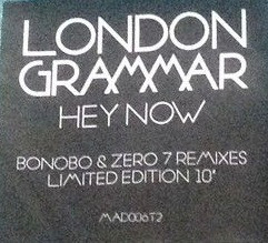 Виниловая пластинка LONDON GRAMMAR "Hey Now (Bonobo & Zero 7 Remixes)" (RSD COLORED LP) 