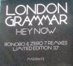 Виниловая пластинка LONDON GRAMMAR "Hey Now (Bonobo & Zero 7 Remixes)" (RSD COLORED LP) 