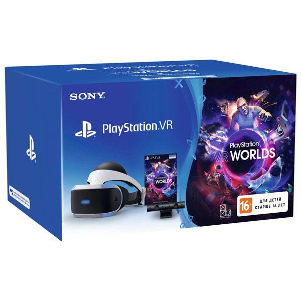Игровая консоль SONY Playstation VR + VR Worlds + Camera 