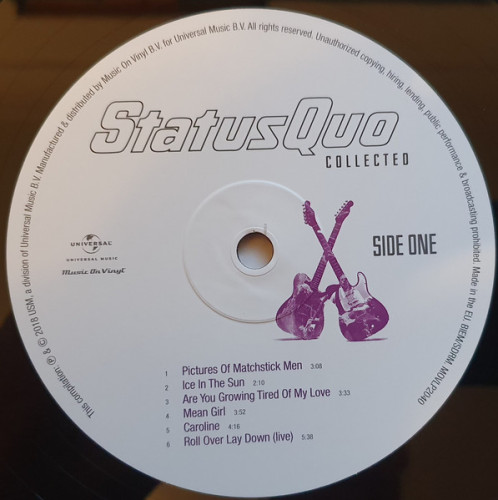 Виниловая пластинка STATUS QUO "Collected" (2LP)