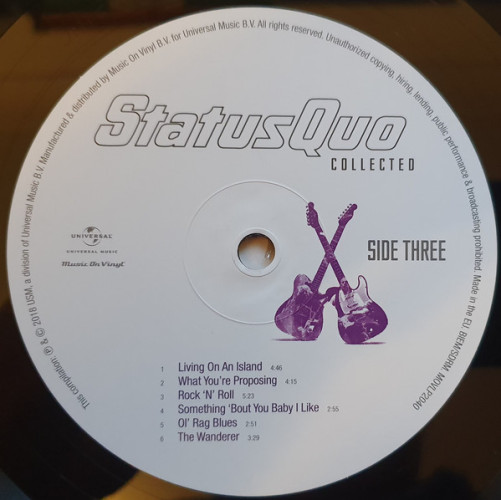 Виниловая пластинка STATUS QUO "Collected" (2LP)