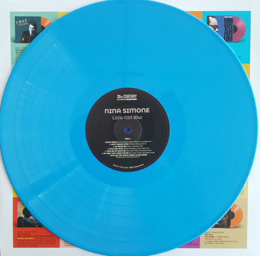 Виниловая пластинка NINA SIMONE "Little Girl Blue" (BLUE LP)