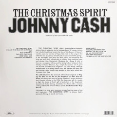 JOHNNY CASH &quot;The Christmas Spirit&quot; (RED LP)
