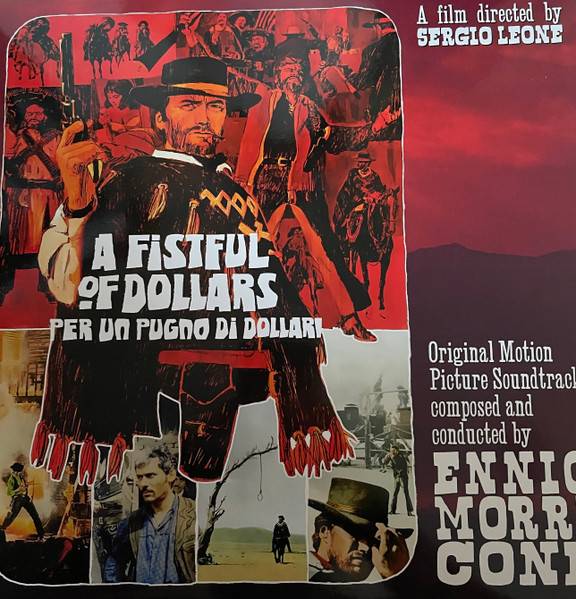 Виниловая пластинка ENNIO MORRICONE "Fistful Of Dollars / Per Un Pugno Di Dollari" (OST YELLOW LP) 