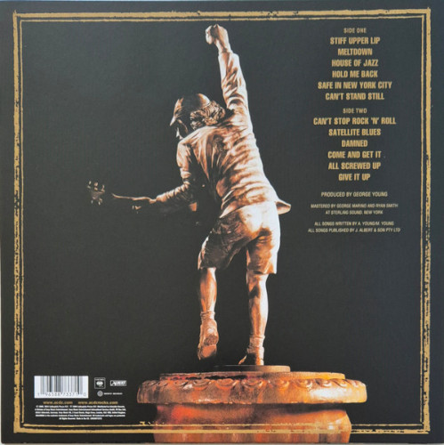 Виниловая пластинка AC/DC "Stiff Upper Lip" (50th Anniversary GOLD LP) 