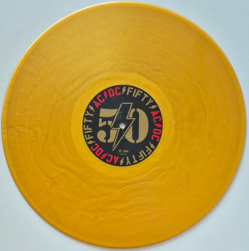 Виниловая пластинка AC/DC "Stiff Upper Lip" (50th Anniversary GOLD LP) 