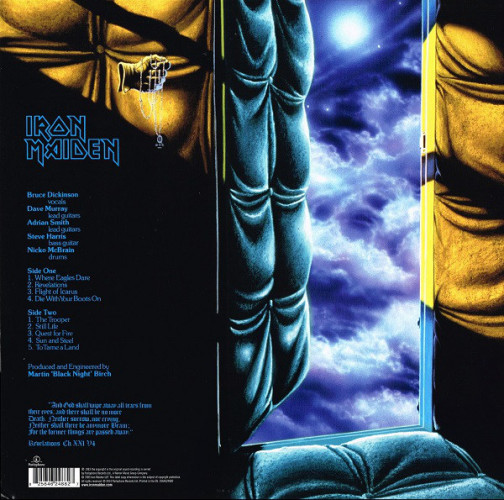 Виниловая пластинка Iron Maiden "Piece Of Mind" (LP)