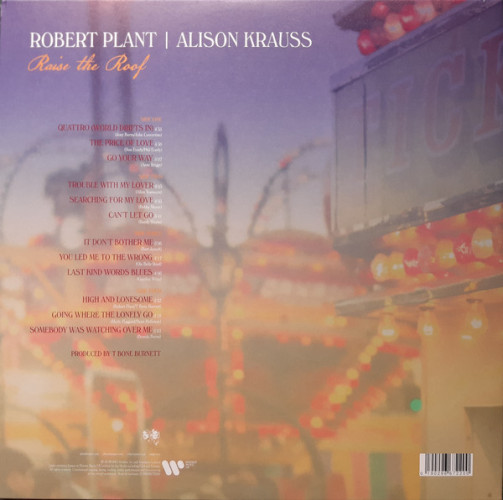 Виниловая пластинка ROBERT PLANT & ALISON KRAUSS "Raise The Roof" (2LP)