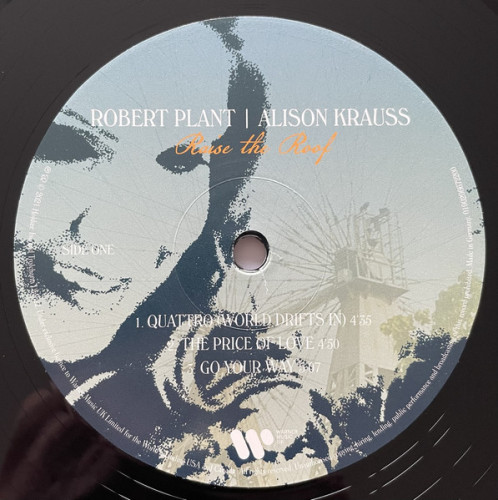Виниловая пластинка ROBERT PLANT & ALISON KRAUSS "Raise The Roof" (2LP)