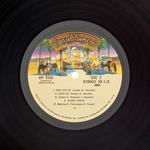 Виниловая пластинка DONNA SUMMER "Bad Girls" (EX/EX 2LP) 
