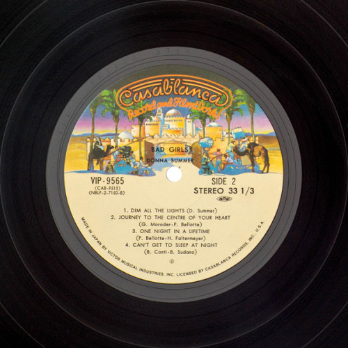 Виниловая пластинка DONNA SUMMER "Bad Girls" (EX/EX 2LP) 