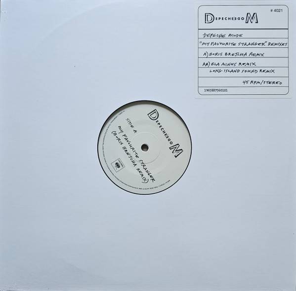 Виниловая пластинка DEPECHE MODE "My Favourite Stranger (Remixes)" (LP) 