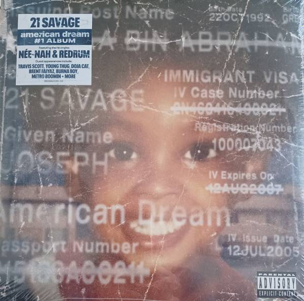 Виниловая пластинка 21 SAVAGE "American Dream" (2LP) 
