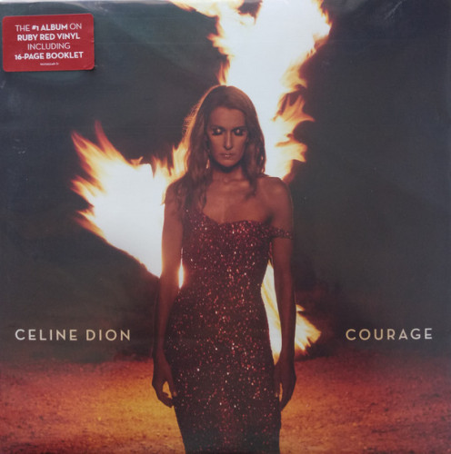 Виниловая пластинка CELINE DION "Courage" (RED 2LP)