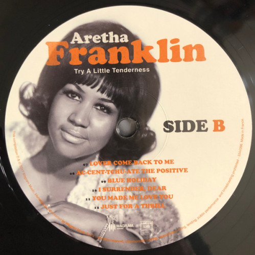 Виниловая пластинка ARETHA FRANKLIN "Try A Little Tenderness" (LP)