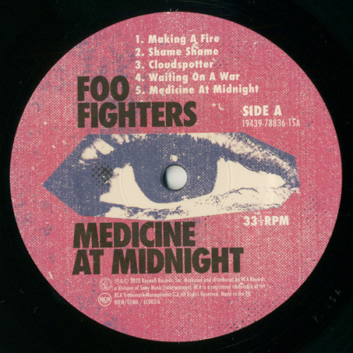 Виниловая пластинка FOO FIGHTERS "Medicine At Midnight" (LP)