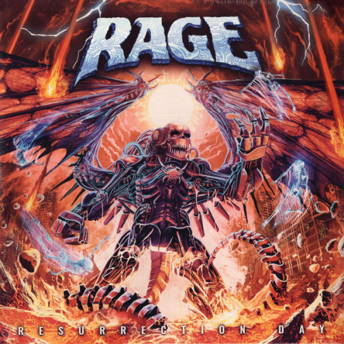 Виниловая пластинка RAGE "Resurrection Day" (ORANGE 2LP) 