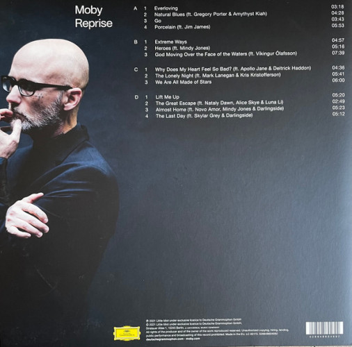 Виниловая пластинка MOBY "Reprise" (GREY 2LP) 