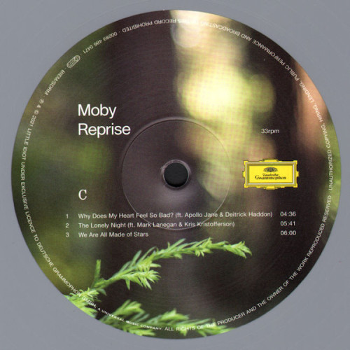 Виниловая пластинка MOBY "Reprise" (GREY 2LP) 
