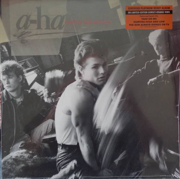 Виниловая пластинка A-HA "Hunting High And Low" (ORANGE LP) 