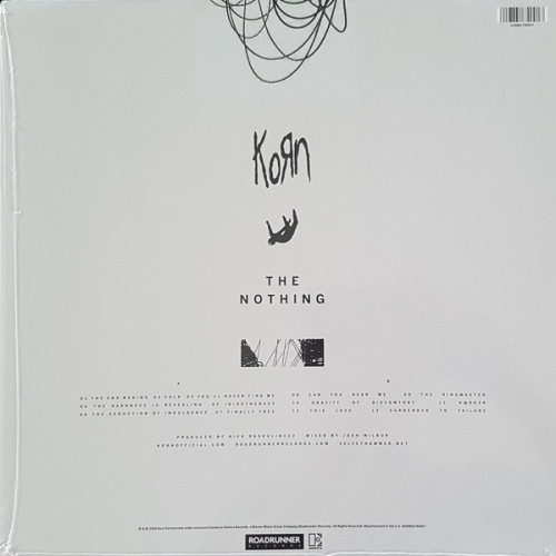 Виниловая пластинка KORN "The Nothing" (WHITE LP)