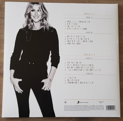 Виниловая пластинка CELINE DION "Encore Un Soir" (2LP) 