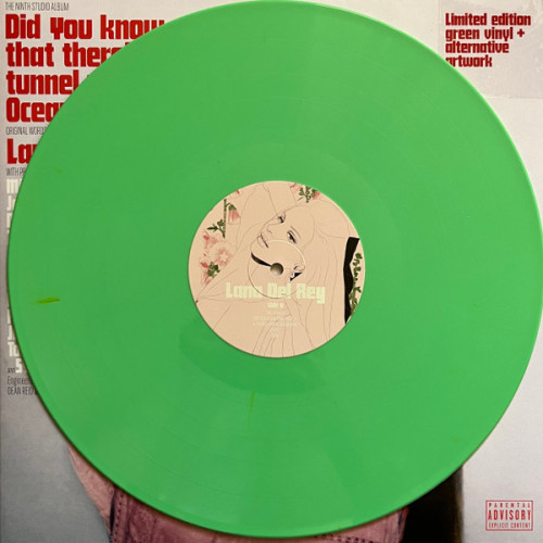 Виниловая пластинка LANA DEL REY "Did You Know That There`s A Tunnel Under Ocean Blvd" (GREEN 2LP) 