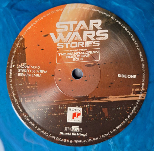 Виниловая пластинка VARIOUS ARTISTS "Star Wars Stories: Music From The Mandalorian, Rogue One, Solo" (BLUE 2LP)