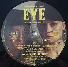 ALAN PARSONS PROJECT "Eve" (EX/EX LP)
