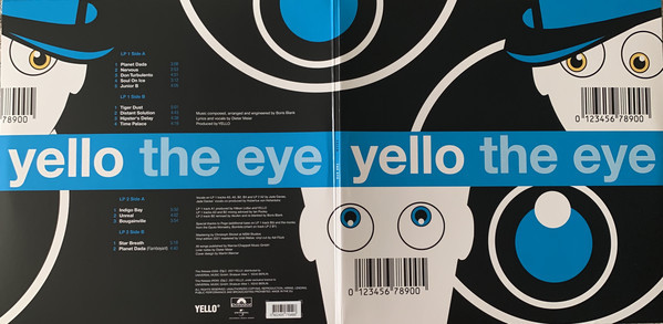 Виниловая пластинка YELLO "The Eye" (2LP) 