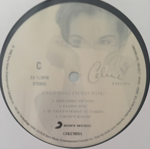 Виниловая пластинка CELINE DION "Falling Into You" (2LP) 