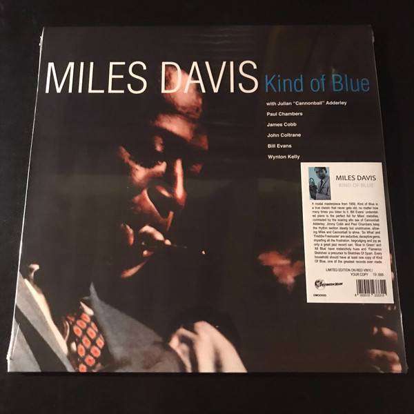 Виниловая пластинка MILES DAVIS "Kind Of Blue" (RED LP) 