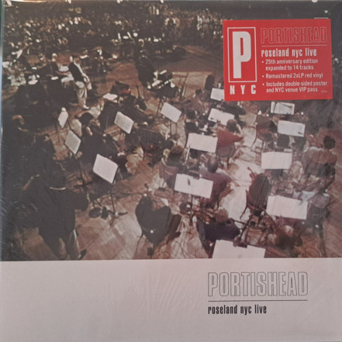 Виниловая пластинка PORTISHEAD "Roseland NYC Live" (25th Anniversary RED 2LP) 