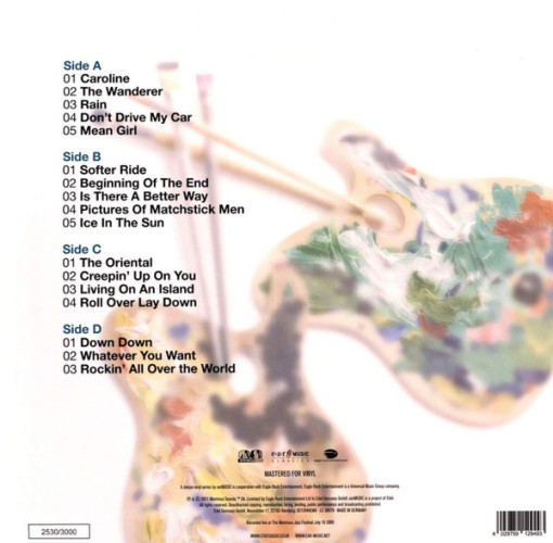 Виниловая пластинка STATUS QUO "Pictures: Live At Montreux 2009" (2LP+CD)