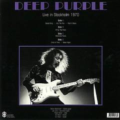 DEEP PURPLE "Live in Stockholm 1970" (2LP)